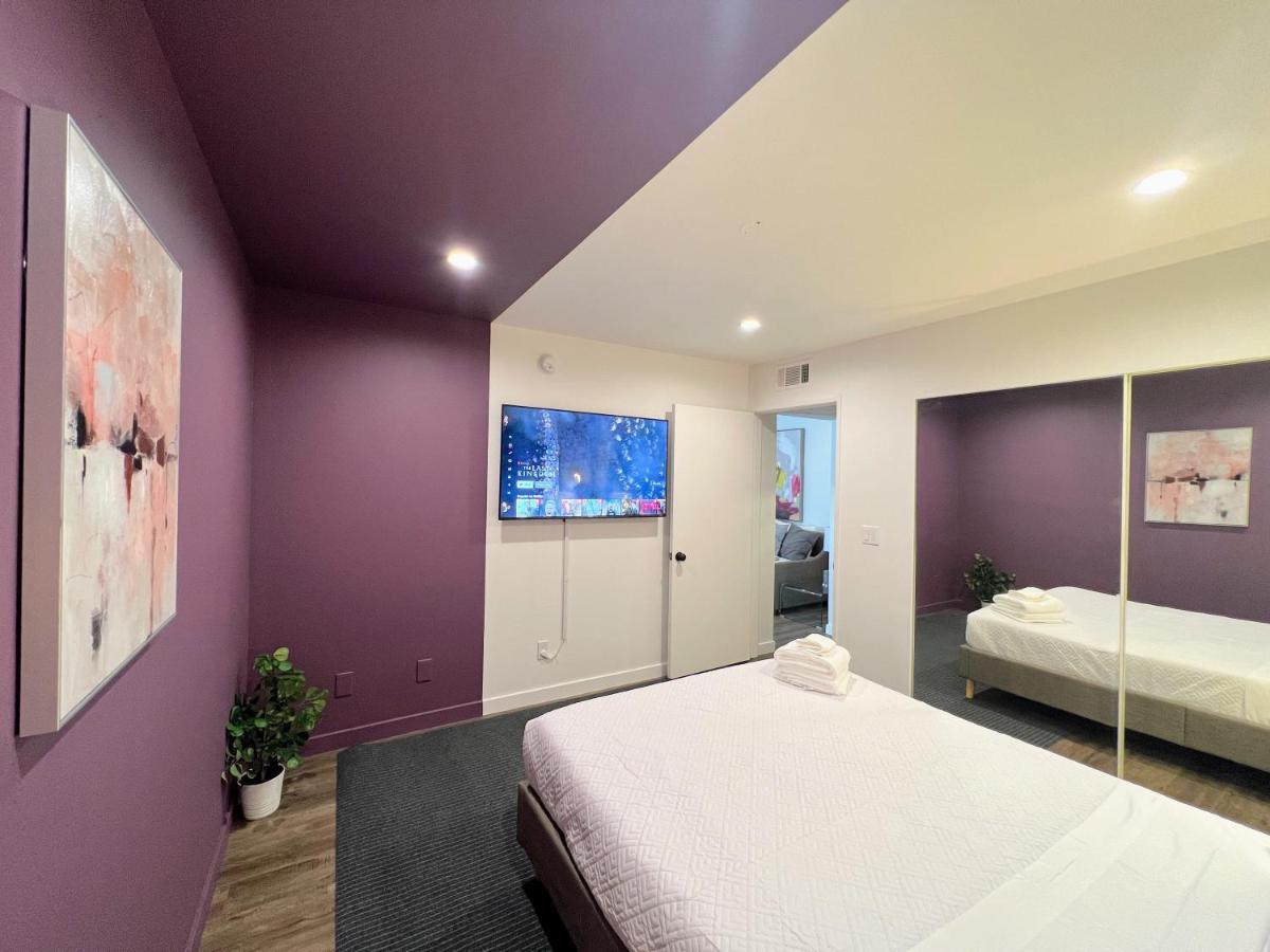 Hollywood Purple Habitat Villa Los Angeles Eksteriør bilde