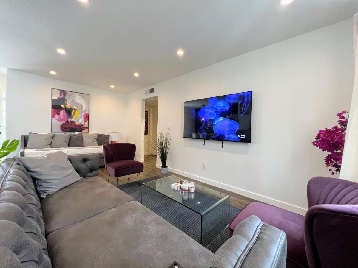 Hollywood Purple Habitat Villa Los Angeles Eksteriør bilde